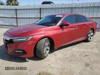 2018 Honda Accord Touring with VIN 1HGCV2F98JA015519, listed as a Copart auction lot 61566035 with 132,840 mi miles and Clean title. Bid and sale history available at DreamBid. Image 1.