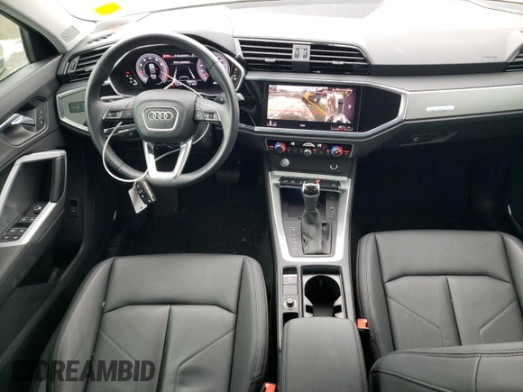 2020 Audi Q3 S line Prestige with VIN WA1FECF31L1119652, listed as a Copart auction lot 83328924 with 36,526 mi miles and Non Repairable. Bid and sale history available at carsss.com. Image 8.