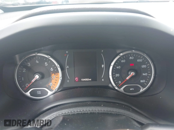 2017 Jeep Renegade Latitude with VIN ZACCJABB7HPE44481, listed as a IAAI auction lot 42382332 with 104,052 mi miles and . Bid and sale history available at DreamBid. Image 7.