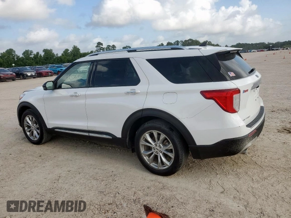 2022 Ford Explorer Limited with VIN 1FMSK7FH9NGA30472, listed as a Copart auction lot 61850155 with 48,201 mi miles and Salvage title. Bid and sale history available at DreamBid. Image 2.