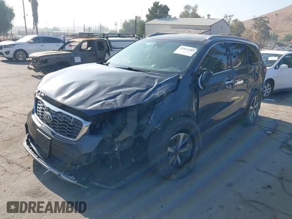 2019 Kia Sorento EX V6 with VIN 5XYPH4A58KG541318, listed as a IAAI auction lot 41021482 with 45,427 mi miles. Bid and sale history available at carsss.com. Image 20.