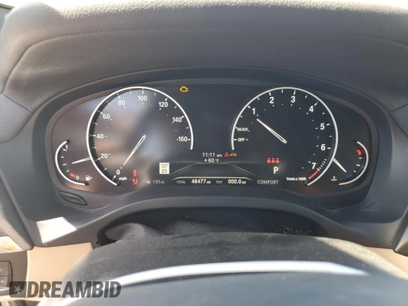 2021 BMW X3 sDrive30i z VIN 5UXTY3C07M9E82696, wystawiony jako Copart lot #56177645 z przebiegiem 46 477 mil mil oraz Szkody całkowita. Historia ofert i sprzedaży dostępna na DreamBid. Obrazek 9.
