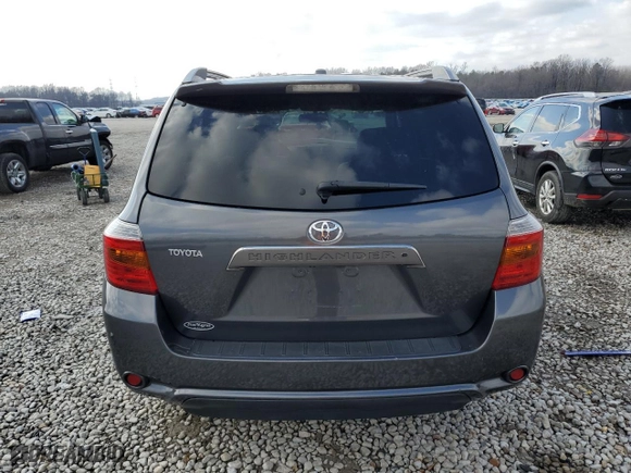 2009 Toyota Highlander Sport with VIN JTEDS43A692076844, listed as a Copart auction lot 45097635 with 174,078 mi miles and Salvage Title. Bid and sale history available at carsss.com. Image 6.