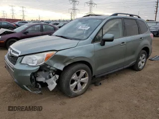 2014 Subaru Forester Premium with VIN JF2SJAEC5EH558709, listed as a Copart auction lot 54231265 with Not provided miles and Salvage title. Bid and sale history available at DreamBid. Image 1.