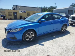 2023 Nissan Sentra SV with VIN 3N1AB8CV1PY264156, listed as a Copart auction lot 53453585 with 47,567 mi miles and Salvage Title. Bid and sale history available at DreamBid. Image 1.