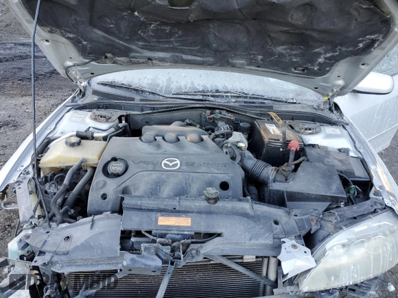 2005 Mazda 6 Sport S with VIN 1YVHP80D355M54800, listed as a Copart auction lot 42609585 with Not Provided miles and Salvage Title. Bid and sale history available at DreamBid. Image 12.