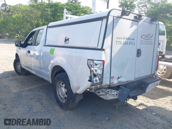 2018 Ford F-150 XL with VIN 1FTEX1CB1JKF06401, listed as a IAAI auction lot 42159664 with 176,549 mi miles and . Bid and sale history available at DreamBid. Image 3.