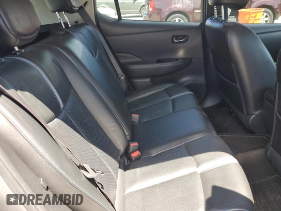 2018 Nissan LEAF SV with VIN 1N4AZ1CP4JC305144, listed as a Copart auction lot 63092295 with 49,729 mi miles and Clean title. Bid and sale history available at DreamBid. Image 11.