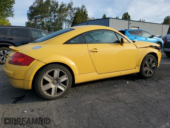 2004 Audi TT with VIN TRUSC28N441014615, listed as a Copart auction lot 74285454 with 123,068 mi miles and Salvage Title. Bid and sale history available at carsss.com. Image 3.