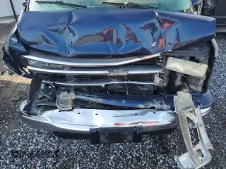 2001 Chevrolet Express with VIN 1GAGG25R411191665, listed as a Copart auction lot 49011535 with Not Provided miles and Salvage Title. Bid and sale history available at carsss.com. Image 13.