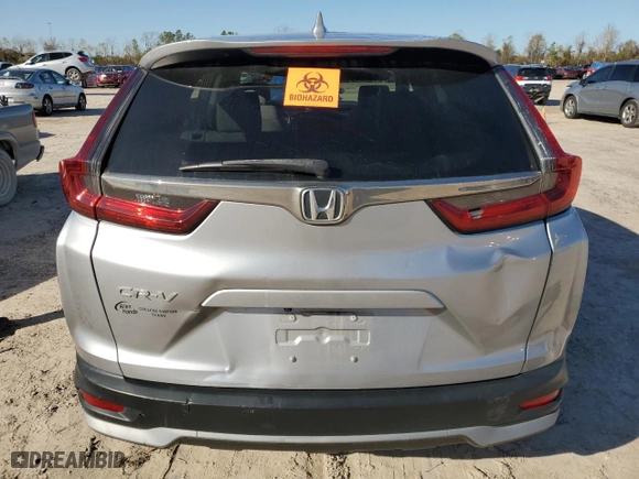 2021 Honda CR-V EX-L with VIN 2HKRW1H86MH403348, listed as a Copart auction lot 87019094 with 0 mi miles and Salvage Title. Bid and sale history available at carsss.com. Image 6.
