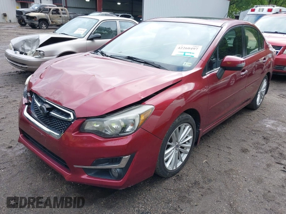 2015 Subaru Impreza Limited with VIN JF1GJAS64FH009710, listed as a IAAI auction lot 42260497 with 117,088 mi miles and . Bid and sale history available at DreamBid. Image 2.