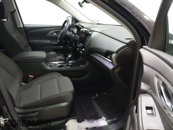 2021 Chevrolet Traverse LT Cloth with VIN 1GNEVGKW8MJ125076, listed as a IAAI auction lot 41600703 with 39,605 mi miles. Bid and sale history available at carsss.com. Image 5.