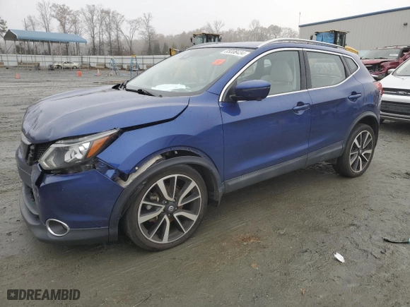 2018 Nissan Rogue Sport S with VIN JN1BJ1CP1JW196133, listed as a Copart auction lot 85006434 with 91,268 mi miles and Salvage Title. Bid and sale history available at carsss.com. Image 1.