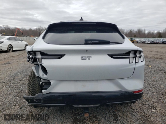 2021 Ford Mustang Mach-E GT with VIN 3FMTK4SE5MME01825, listed as a Copart auction lot 48333105 with 40,950 mi miles and Salvage Title. Bid and sale history available at DreamBid. Image 6.