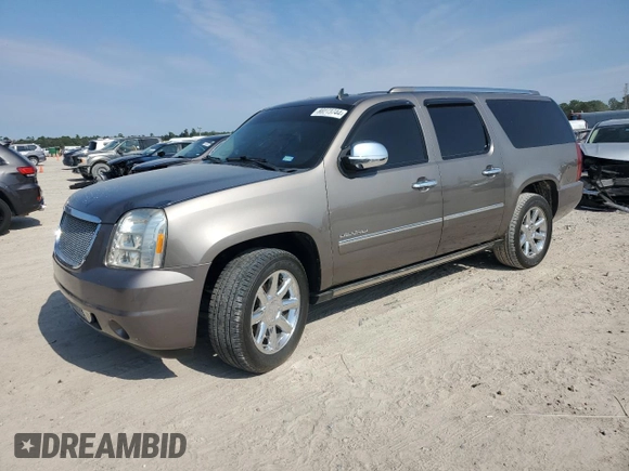 2012 GMC Yukon XL Denali with VIN 1GKS1MEF7CR173657, listed as a Copart auction lot 80273744 with 185,326 mi miles and Salvage Title. Bid and sale history available at carsss.com. Image 1.