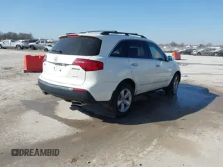 2011 Acura MDX Tech Pkg with VIN 2HNYD2H64BH506208, listed as a IAAI auction lot 41799892 with 193,075 mi miles. Bid and sale history available at carsss.com. Image 4.