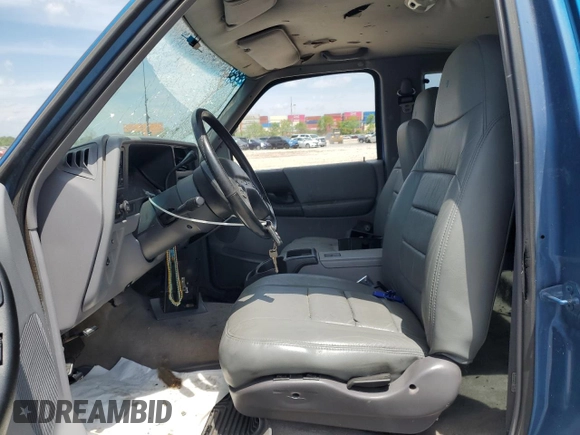 1994 Ford Ranger Splash with VIN 1FTCR14X6RPB33964, listed as a Copart auction lot 57326255 with 70,662 mi miles and Salvage title. Bid and sale history available at DreamBid. Image 7.