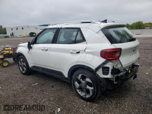 2021 Hyundai Venue SEL with VIN KMHRC8A37MU107661, listed as a Copart auction lot 55952245 with 106,462 mi miles and Clean title. Bid and sale history available at DreamBid. Image 2.
