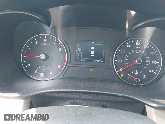 2017 Kia Optima LX with VIN 5XXGT4L35HG166074, listed as a IAAI auction lot 42453729 with 105,999 mi miles and . Bid and sale history available at DreamBid. Image 7.