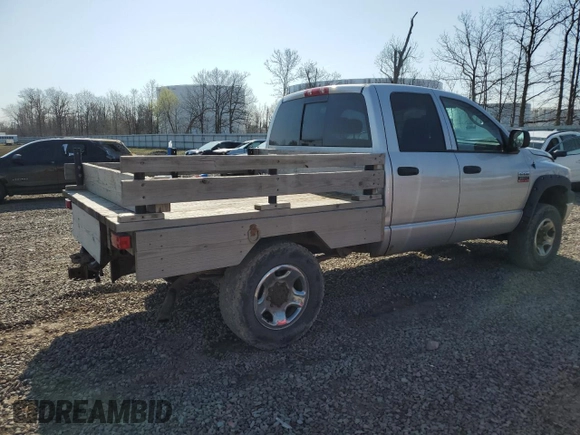 2009 Dodge Ram 2500 SLT with VIN 3D7KS28T19G509820, listed as a Copart auction lot 53633415 with 198,905 mi miles and Clean Title. Bid and sale history available at carsss.com. Image 3.