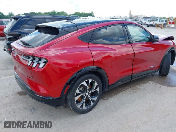 2021 Ford Mustang Mach-E Premium z VIN 3FMTK3R71MMA08132, wystawiony jako IAAI lot #42019112 z przebiegiem 38 024 mil mil oraz . Historia ofert i sprzedaży dostępna na DreamBid. Obrazek 4.