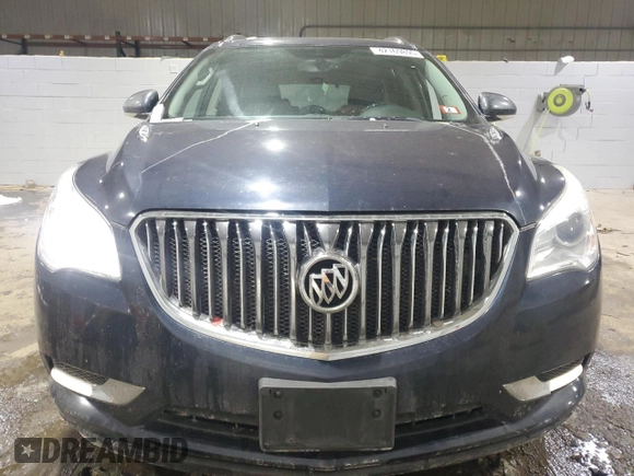 2015 Buick Enclave Leather with VIN 5GAKVBKD8FJ164574, listed as a Copart auction lot 45952925 with 137,230 mi miles and Salvage Title. Bid and sale history available at carsss.com. Image 5.