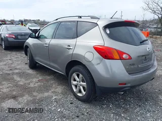 2009 Nissan Murano S with VIN JN8AZ18W39W112928, listed as a IAAI auction lot 41880439 with 151,948 mi miles and . Bid and sale history available at carsss.com. Image 3.