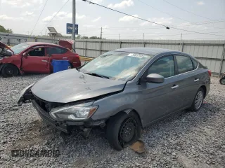 2019 Nissan Sentra S with VIN 3N1AB7AP6KY325167, listed as a Copart auction lot 59037005 with 114,299 mi miles and Salvage title. Bid and sale history available at DreamBid. Image 1.