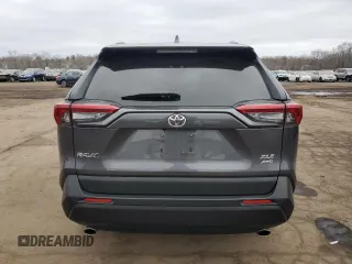 2019 Toyota RAV4 XLE with VIN 2T3P1RFV3KW044091, listed as a Copart auction lot 48116145 with 46,008 mi miles and Salvage Title. Bid and sale history available at DreamBid. Image 6.