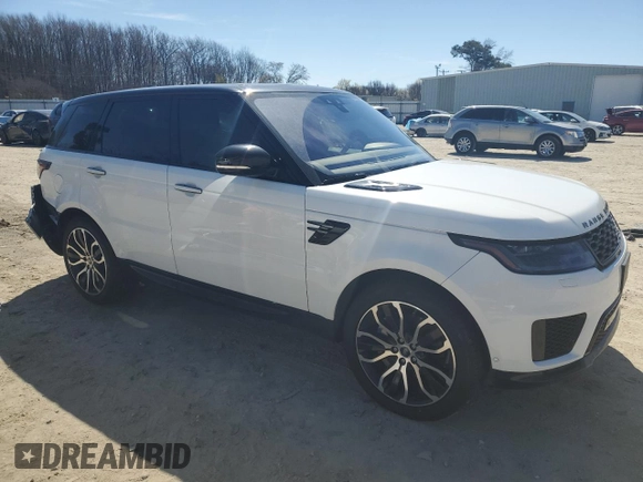 2021 Land Rover Range Rover Sport HSE Silver Edition with VIN SALWR2SUXMA771179, listed as a Copart auction lot 49617065 with 65,565 mi miles and Salvage title. Bid and sale history available at DreamBid. Image 4.