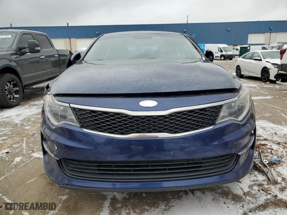 2017 Kia Optima LX with VIN 5XXGT4L31HG144461, listed as a Copart auction lot 87159164 with 74,234 mi miles and Salvage Title. Bid and sale history available at carsss.com. Image 5.
