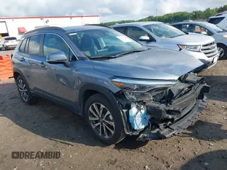 2022 Toyota Corolla Cross XLE with VIN 7MUEAABG1NV038625, listed as a IAAI auction lot 42434536 with 47,983 mi miles and . Bid and sale history available at DreamBid. Image 1.