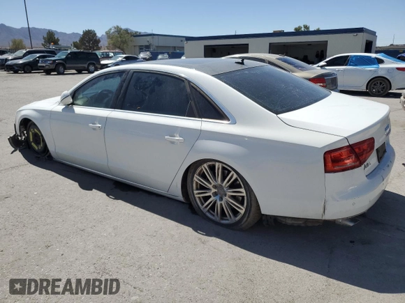 2012 Audi A8 L with VIN WAURVAFD2CN005083, listed as a Copart auction lot 55536025 with 172,865 mi miles and Clean Title. Bid and sale history available at carsss.com. Image 2.