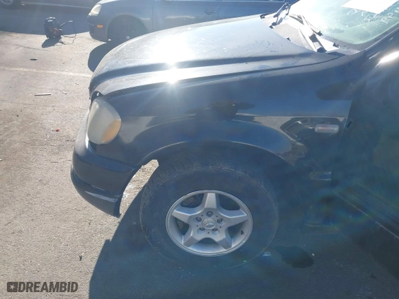 2001 Mercedes-Benz M-Class with VIN 4JGAB54E31A269408, listed as a IAAI auction lot 41642163 with 1 mi miles. Bid and sale history available at carsss.com. Image 6.