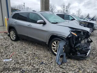 2015 Jeep Cherokee Limited with VIN 1C4PJMDS7FW736213, listed as a Copart auction lot 47080895 with 0 mi miles and Clean Title. Bid and sale history available at carsss.com. Image 4.