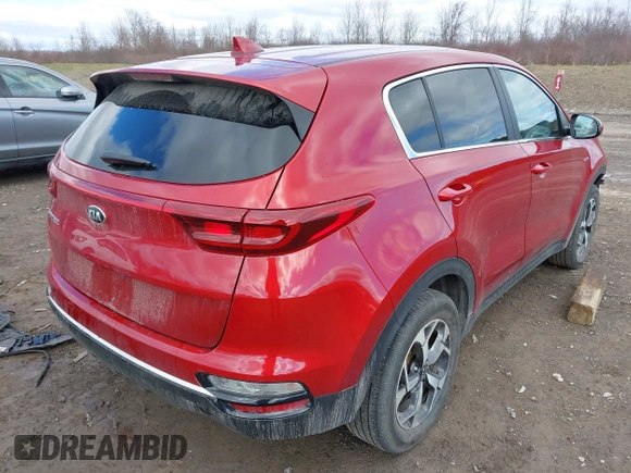 2022 Kia Sportage LX with VIN KNDPMCAC5N7009840, listed as a IAAI auction lot 41922293 with 32,647 mi miles and . Bid and sale history available at DreamBid. Image 4.