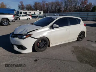 2016 Scion iM with VIN JTNKARJE6GJ511524, listed as a Copart auction lot 82087154 with 140,045 mi miles and Salvage title. Bid and sale history available at DreamBid. Image 1.