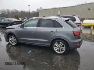 2017 Audi Q3 Premium Plus z VIN WA1JCCFS2HR002422, wystawiony jako Copart lot #50348465 z przebiegiem 110 204 mil mil oraz Szkody całkowita. Historia ofert i sprzedaży dostępna na DreamBid. Obrazek 2.