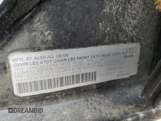 2010 Audi A4 2.0T Premium Plus with VIN WAUEFAFL7AN003331, listed as a Copart auction lot 78565013 with 122,708 mi miles and Salvage Title. Bid and sale history available at carsss.com. Image 12.