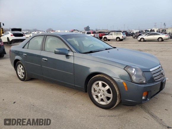 2005 Cadillac CTS with VIN 1G6DP567850146056, listed as a Copart auction lot 82675714 with 42,049 mi miles and Salvage Title. Bid and sale history available at DreamBid. Image 4.