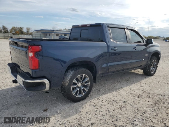 2022 Chevrolet Silverado 1500 LT with VIN 2GCPACED9N1506432, listed as a Copart auction lot 84863384 with 24,695 mi miles and Salvage Title. Bid and sale history available at carsss.com. Image 3.