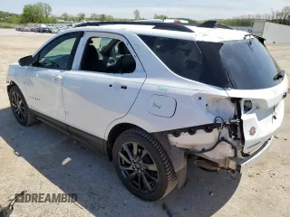 2022 Chevrolet Equinox RS with VIN 3GNAXWEV5NS105972, listed as a Copart auction lot 56632505 with 32,649 mi miles and Salvage title. Bid and sale history available at DreamBid. Image 2.