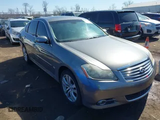 2010 Infiniti M with VIN JN1CY0AR7AM960352, listed as a IAAI auction lot 41754408 with 227,408 mi miles. Bid and sale history available at carsss.com. Image 1.