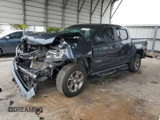 2019 Chevrolet Colorado 2WD Z71 with VIN 1GCGSDEN7K1160765, listed as a Copart auction lot 43260865 with 84,595 mi miles and Non Repairable. Bid and sale history available at carsss.com. Image 1.