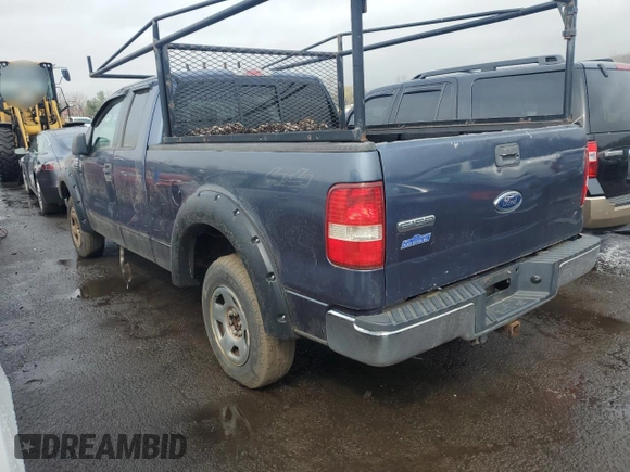 2005 Ford F-150 XLT with VIN 1FTPX14525FA80203, listed as a Copart auction lot 50948815 with 128,080 mi miles and Clean Title. Bid and sale history available at carsss.com. Image 2.