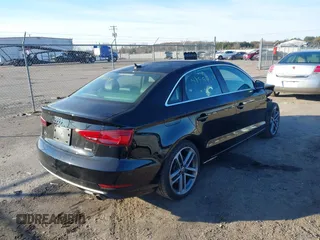 2019 Audi A3 Sedan Premium with VIN WAUBEGFFXK1019177, listed as a IAAI auction lot 41556134 with 98,741 mi miles. Bid and sale history available at carsss.com. Image 4.