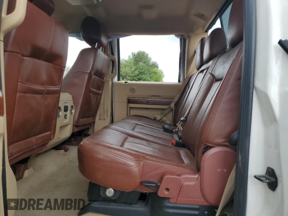 2013 Ford F-250 XL with VIN 1FT7W2BT0DEA61387, listed as a Copart auction lot 53798935 with 156,392 mi miles and Salvage title. Bid and sale history available at DreamBid. Image 10.