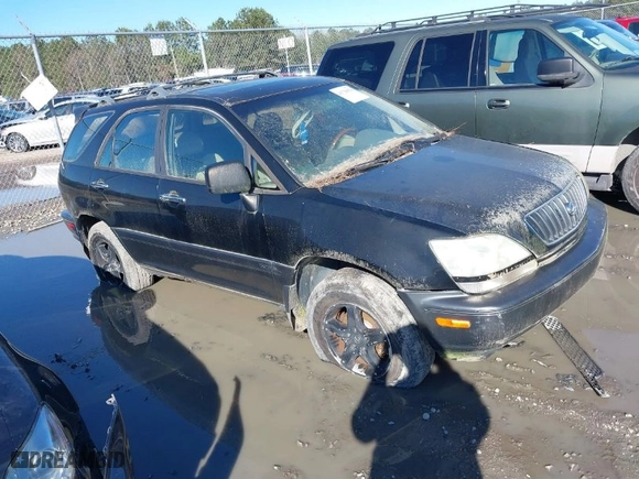 2001 Lexus RX 300 with VIN JTJHF10U710233303, listed as a IAAI auction lot 41728554 with NaN miles. Bid and sale history available at carsss.com. Image 1.