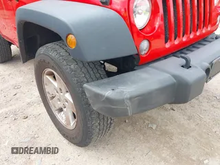 2015 Jeep Wrangler Sport with VIN 1C4GJWAGXFL686842, listed as a IAAI auction lot 42040058 with 154,091 mi miles. Bid and sale history available at carsss.com. Image 6.